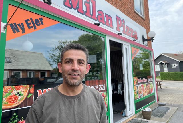 Hussein Alkathab åbner Milan Pizza på Norgesvej i Hjørring.