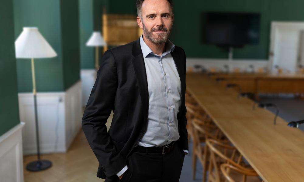 Peter Stensgaard Mørch, adm. direktør i Pensiondanmark. Peter Stensgaard Mørch, adm. direktør i Pensiondanmark.