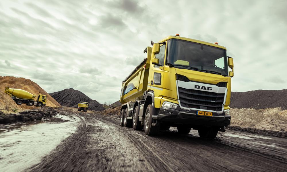 DAFs anlægslastbiler er ”flyttet over” på den nye lastbil-generation – et kæmpe fremskridt.