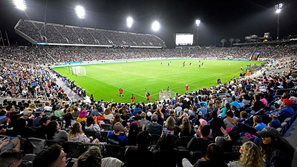 Holdet bliver den 30. klub i MLS og forventes at komme til at spille på et stadion, der hører til San Diegos delstatsuniversitet. (Arkivfoto). <i>Denis Poroy/Ritzau Scanpix</i>