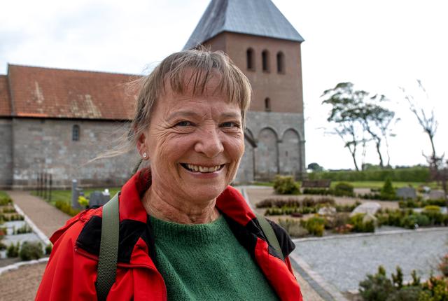 Sognepræst Inger Øeby Pedersen tog vandrestøvlerne og rygsækken på og har testet ruten for årets pilgrimsvandring sammen med de øvrige præster og nogle af menighedsrådsmedlemmerne i Midthanherred.