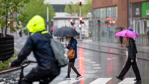 Så meget regn er der varslet i hele Nordjylland