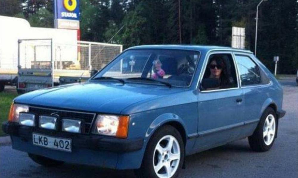 Opel Kadett D från 1983. Opel Kadett D från 1983.