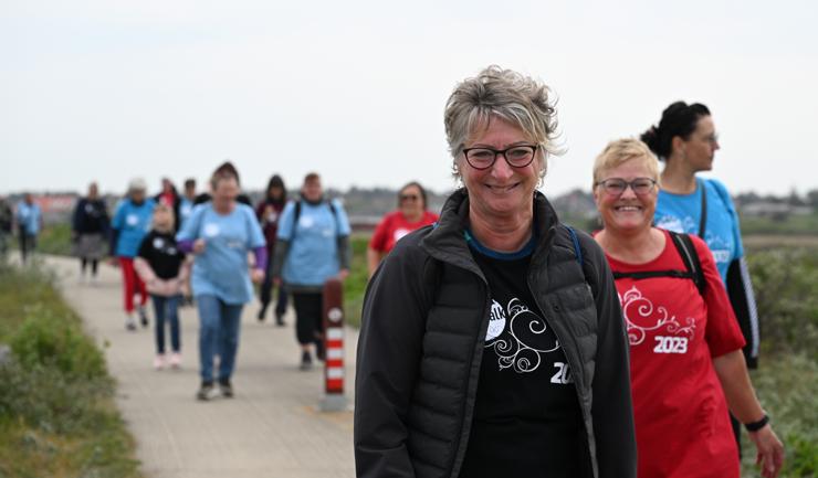 Mandag 22. maj 2023 var der Ladywalk i Agger, hvor 2430 kvinder gik tur langs Vestkysten. Det er markant færre end rekorden, men alligevel drømmer de om flere deltagere end i København.