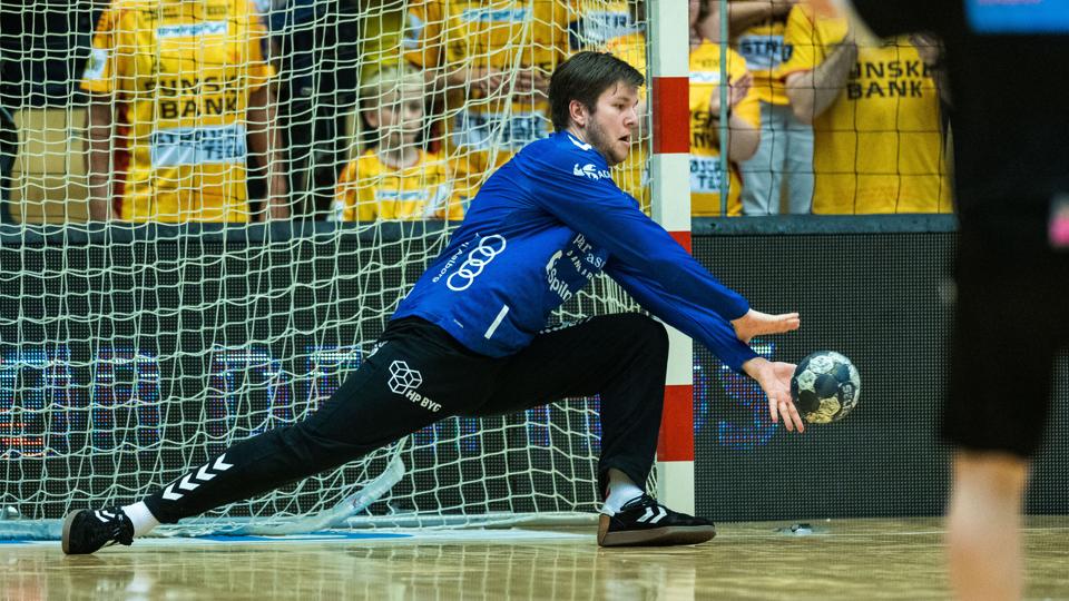 Se flere billeder fra kampen mellem GOG og Aalborg Håndbold