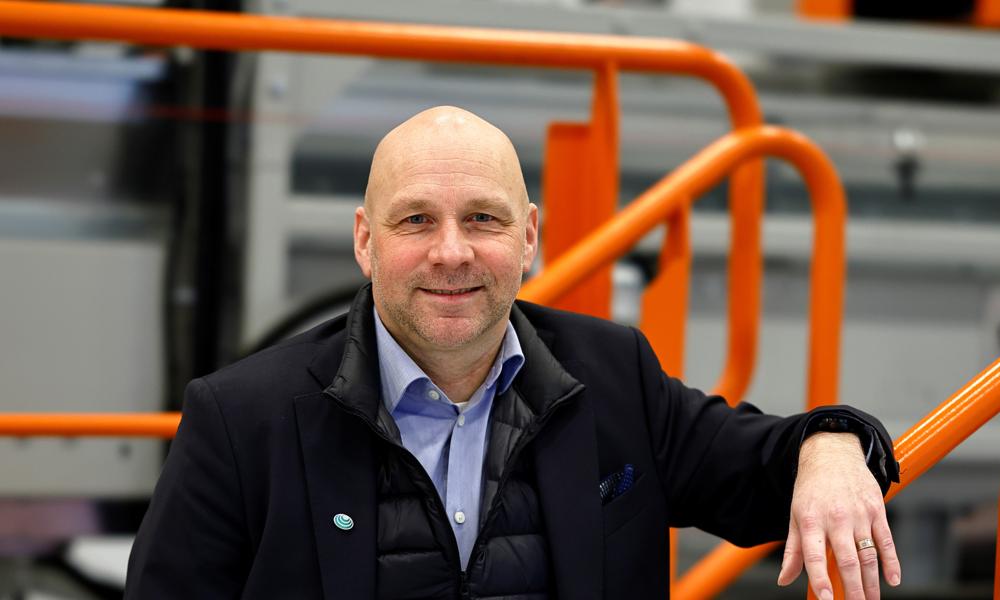 Mattias Philipsson, vd vid Svensk Plaståtervinning.  Mattias Philipsson, vd vid Svensk Plaståtervinning.