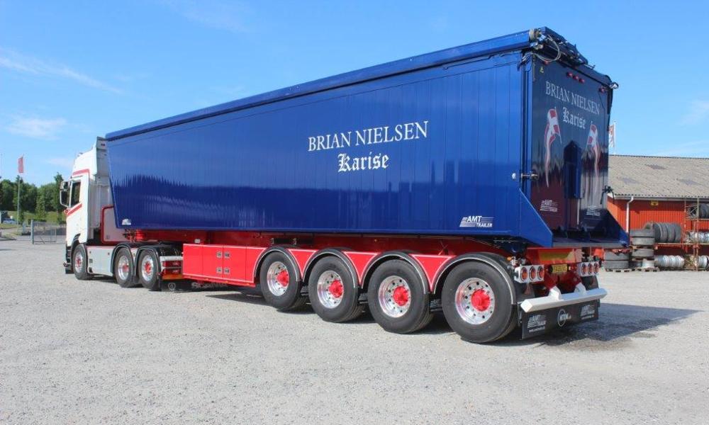 AMT TKL400-tiptrailer til Brian Nielsen Transport i Karise