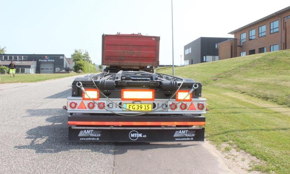 AMT KC300-kærre til Vognmand Haferbier, Vebbestrup. AMT KC300-kærre til Vognmand Haferbier, Vebbestrup.