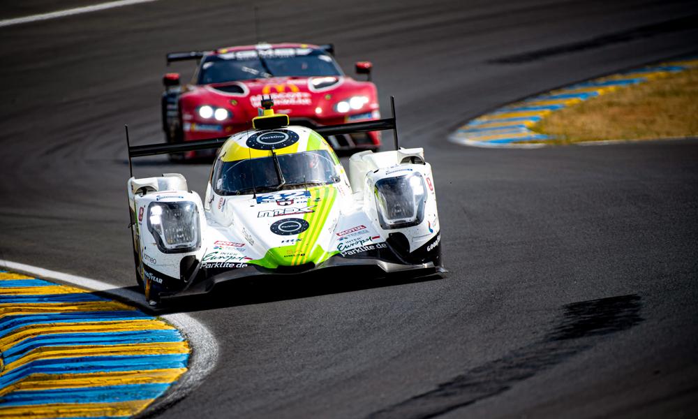 Jan Magnussens seneste start på Le Mans - i år i en LMP2-racer med det danske firma ParkOne som hovedsponsor.