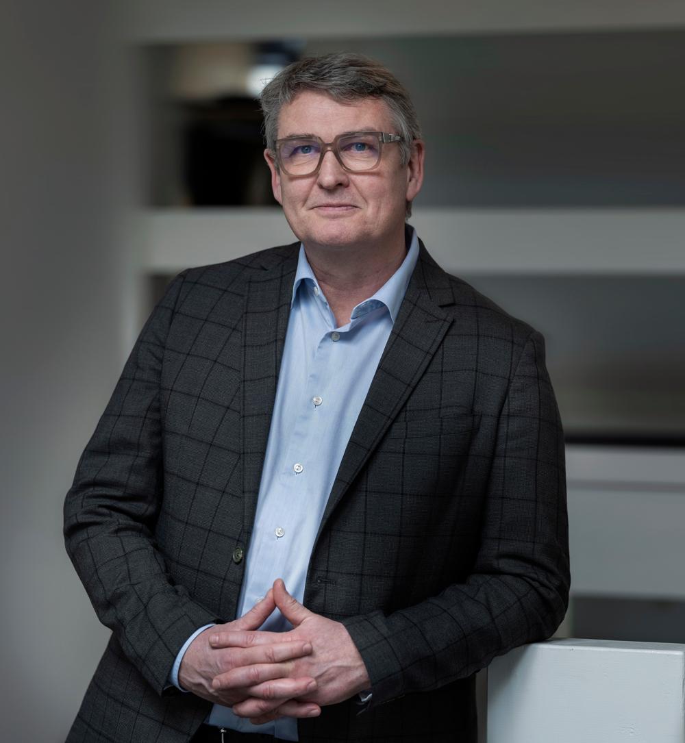 Michael S. Larsen, adm. direktør i CG Jensen A/S, ser det som en stor fordel, at virksomheden både beskæftiger sig med byggeri og anlæg. Michael S. Larsen, adm. direktør i CG Jensen A/S, ser det som en stor fordel, at virksomheden både beskæftiger sig med byggeri og anlæg.
