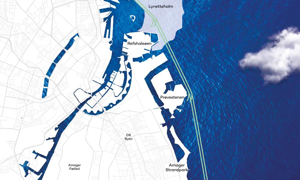 En ny Østlig Ringvej (havnetunnel) anlagt som sænketunnel langs Amagers Østkyst skal lede trafikken uden om Københavns centrum. En ny Østlig Ringvej (havnetunnel) anlagt som sænketunnel langs Amagers Østkyst skal lede trafikken uden om Københavns centrum.