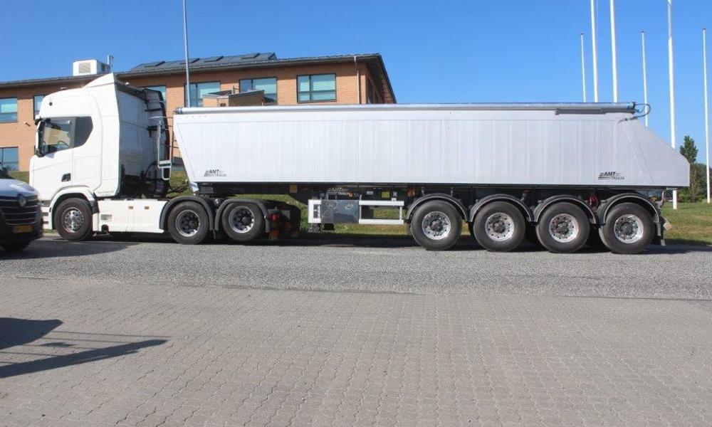 AMT TG400-tiptrailer til Vognmand Vagn Jensen ApS i Vejrup AMT TG400-tiptrailer til Vognmand Vagn Jensen ApS i Vejrup