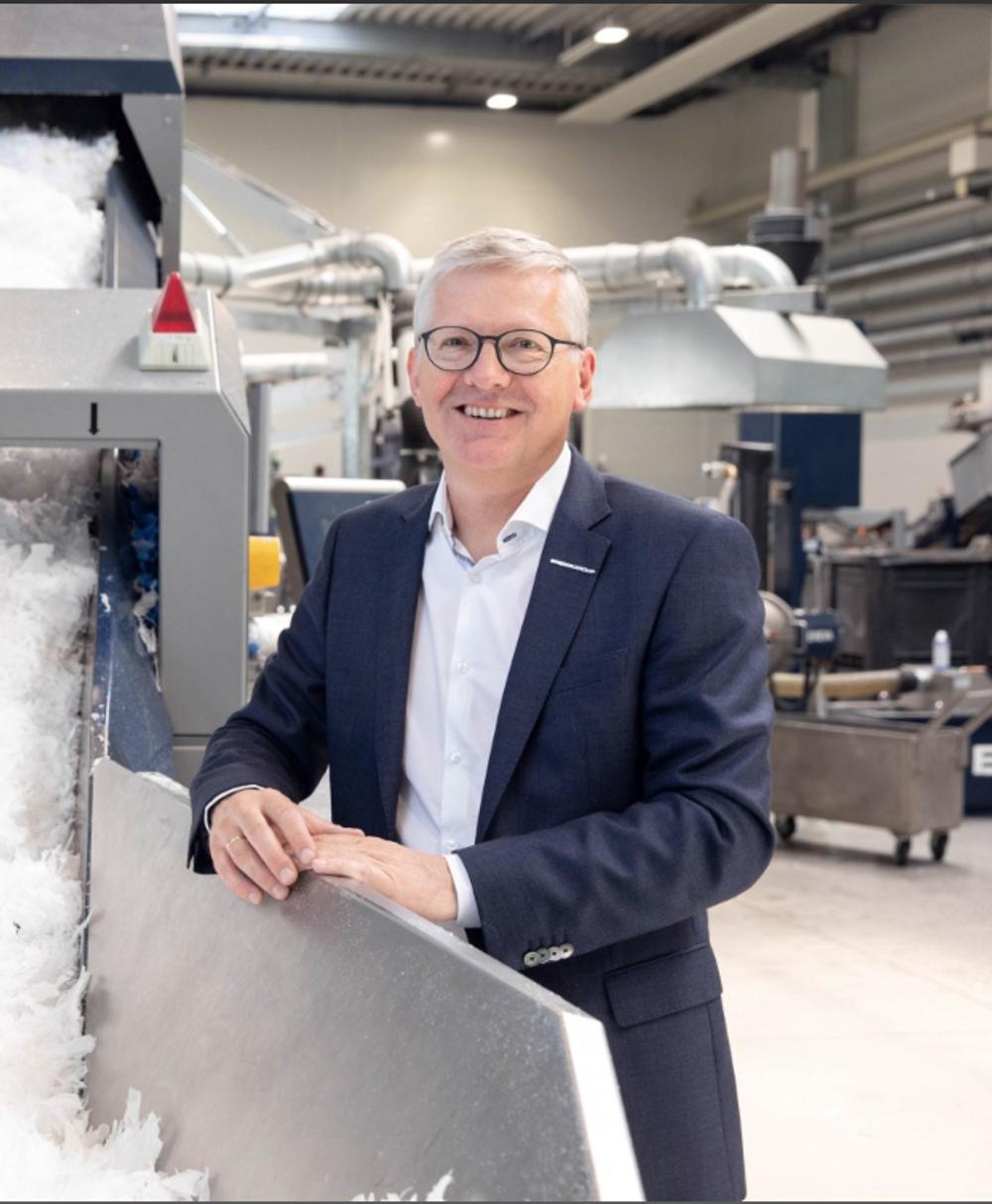 Manfred Hackl, vd Erema Group. Manfred Hackl, vd Erema Group.