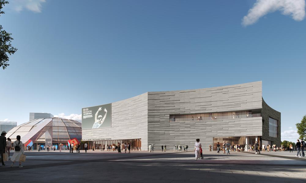 Teateret skal stå klar i 2024 og vil rumme et 1.600-sæders hovedauditorium til musicals og et 200-sæders intimt black-box-teater. Teateret skal stå klar i 2024 og vil rumme et 1.600-sæders hovedauditorium til musicals og et 200-sæders intimt black-box-teater.