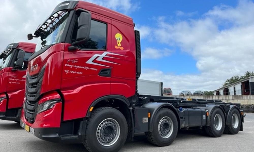 To stk. Iveco X-Way til Viborg Vognmandsforretning. To stk. Iveco X-Way til Viborg Vognmandsforretning.