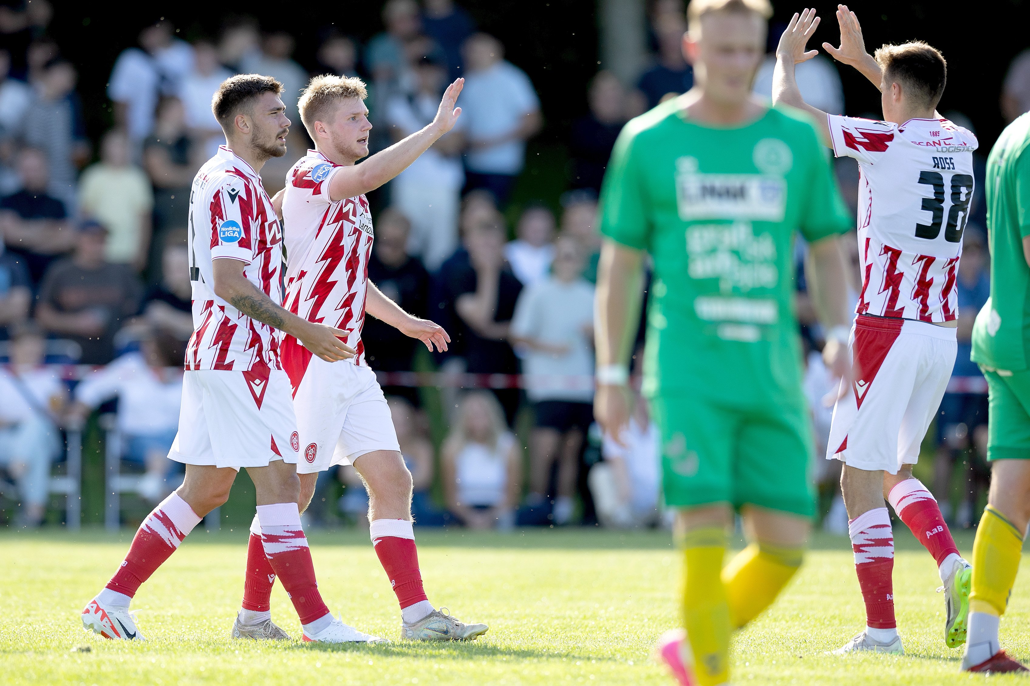 AaB legede sig videre i pokalen: Sådan forløb målorgiet