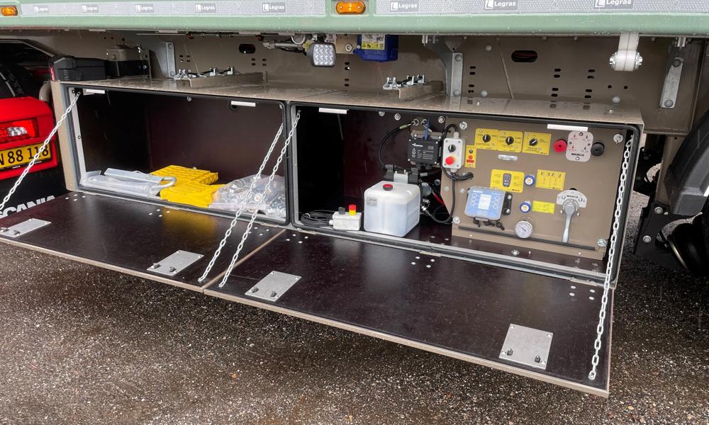 Legras-trailer med walking floor til Jan Hansen i Holsted. Legras-trailer med walking floor til Jan Hansen i Holsted.
