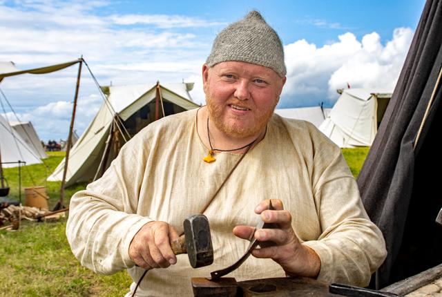 Freddy Langgard Nielsen fra Fjerritslev er bidt af vikingetiden.