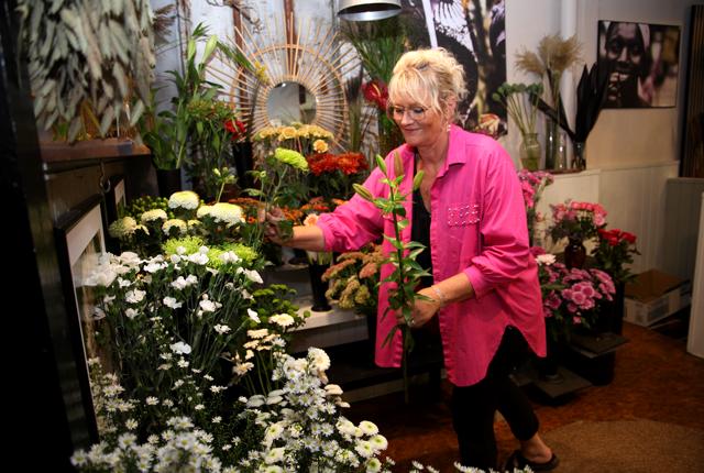 Margrethe Ruggaard fejrer 30 årsjubilæum som blomsterhandler i Le Pac.