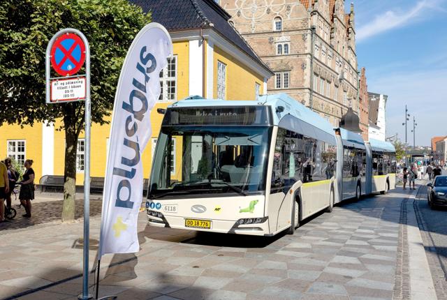 Plusbussen er klar til at køre på lørdag, og det bliver markeret med masser af aktiviteter i byen.