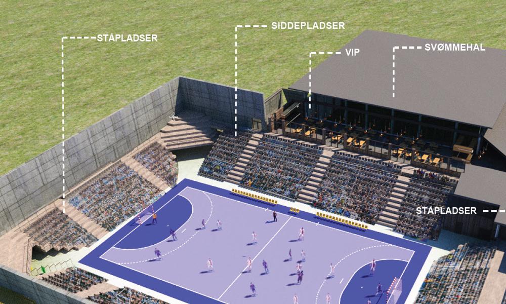 Haloversigt. Den nye arena i Svendborg. Haloversigt. Den nye arena i Svendborg.