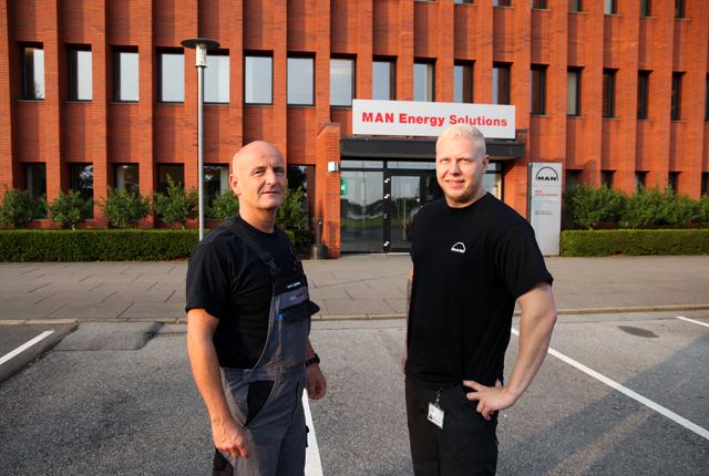 Lars Køpke anbefalede Nikolaj Troldtoft til job hos MAN Energy Solutions. Præmien delte de lige over.