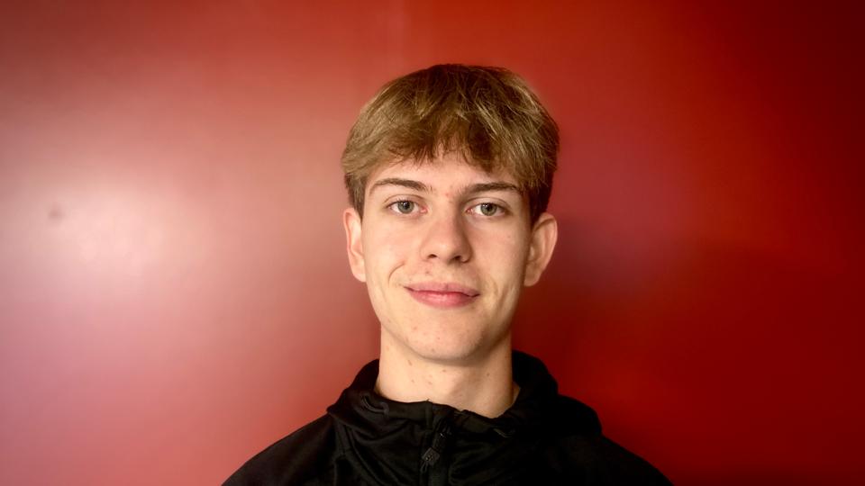 19-årige Noah Manly sagde farvel og tak til 10. klasse efter få uger. <i>Foto: Thomas Nielsen</i>