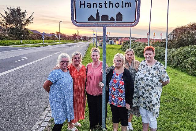 De nuværende ildsjæle i Hanstholm Borgerforenings bestyrelse: Fra venstre er det Kirsten Andersen, Randi Correll, Susan Jespersen, Solveig Loop, Birgitte Vang og Conni Munk Pedersen.
