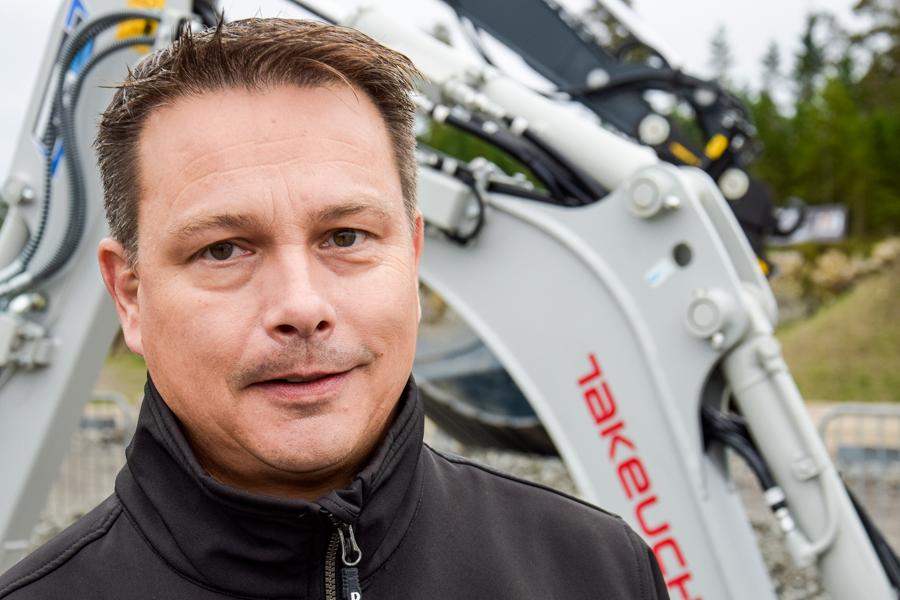Martin Olsen lyfter särskilt fram att maskinen är helt tyst, tack vare en variabel elmotor. Martin Olsen lyfter särskilt fram att maskinen är helt tyst, tack vare en variabel elmotor.