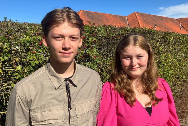 Natasja Joan Pilgaard fra Halvrimmen og Victor Lund Andersen fra Fjerritslev skal til Prins Christians 18-års fødselsdag.