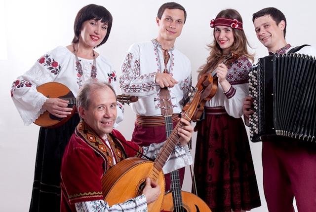Oplev ægte ukrainsk folkemusik når Dyvohray giver koncert mandag den 2. oktober.