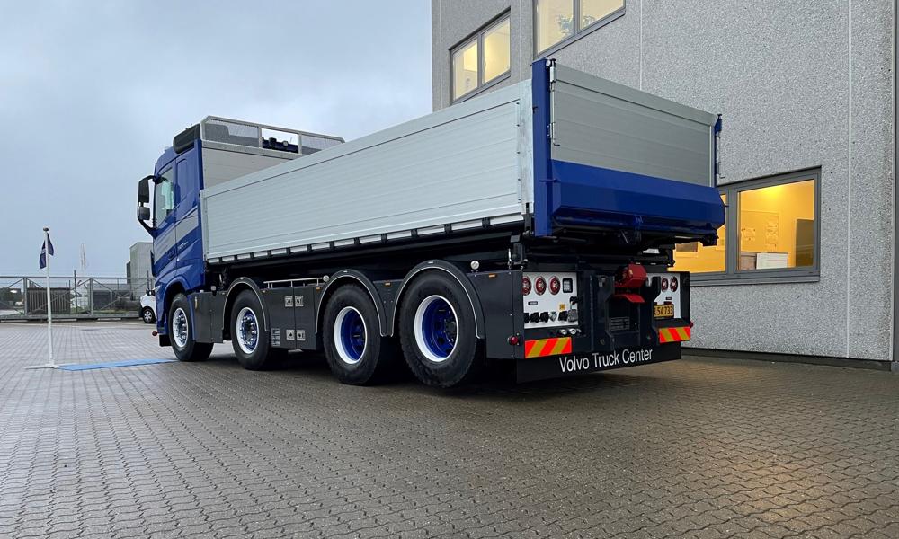 Volvo FH500 8x4 til Morten Fuhlendorf ApS i Randers. Volvo FH500 8x4 til Morten Fuhlendorf ApS i Randers.