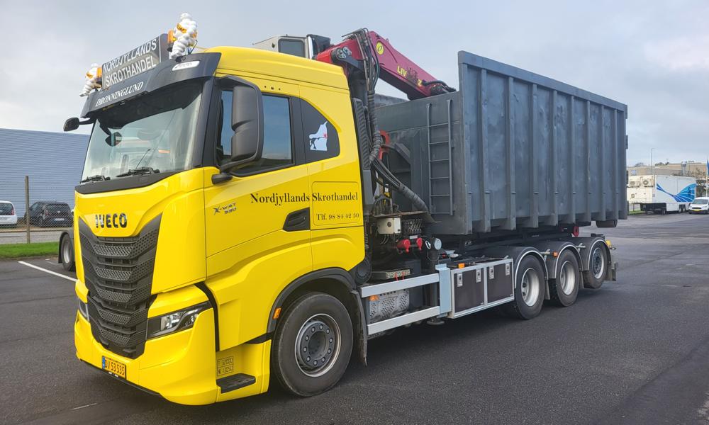 Iveco X-Way til Nordjyllands Skrothandel. Iveco X-Way til Nordjyllands Skrothandel.