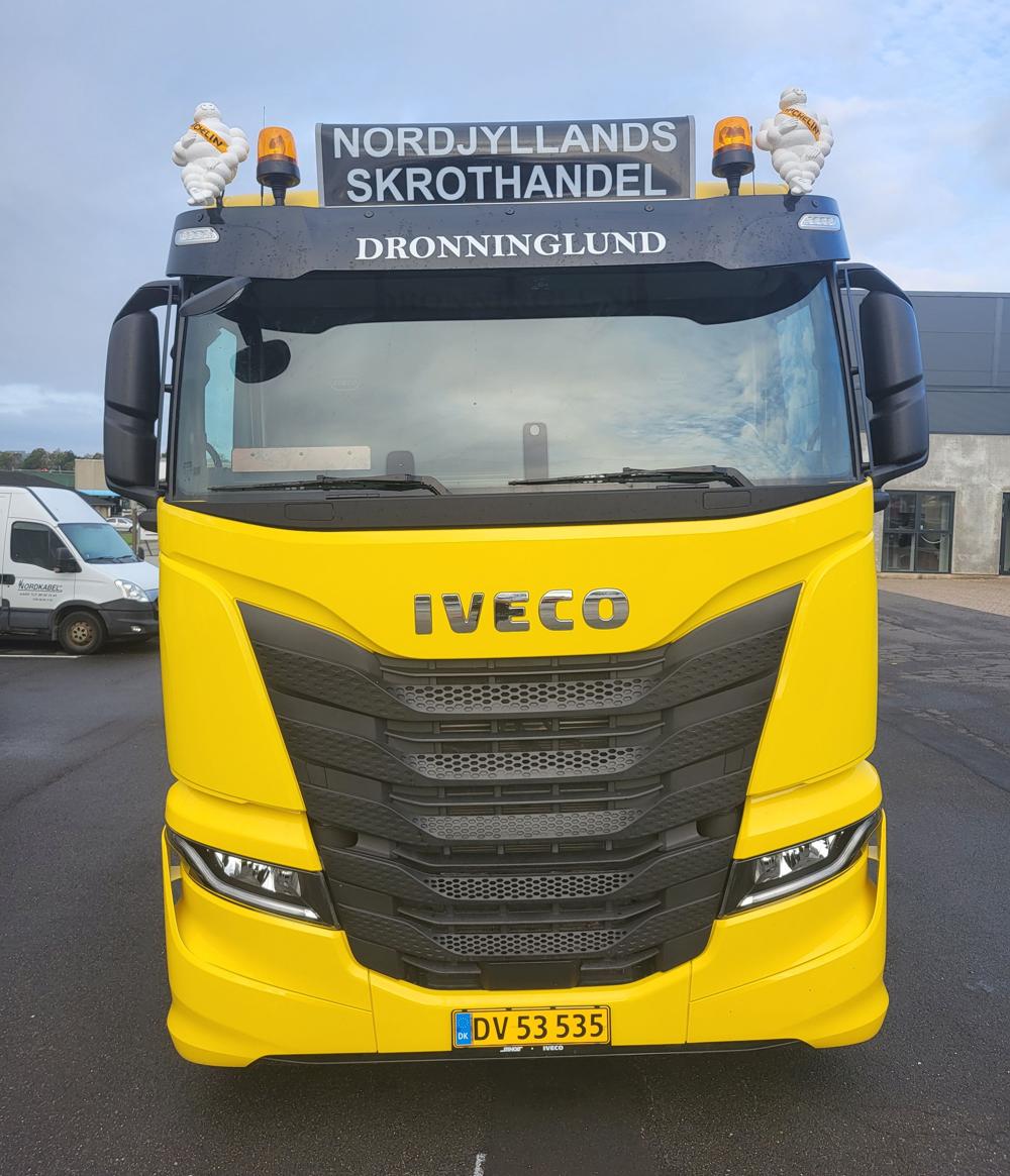 Iveco X-Way til Nordjyllands Skrothandel. Iveco X-Way til Nordjyllands Skrothandel.