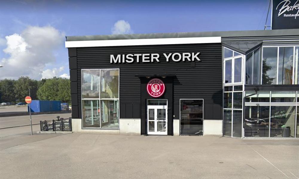 Skiss på hur Mister York-restaurangen i Birsta kommer att se ut. Skiss på hur Mister York-restaurangen i Birsta kommer att se ut.