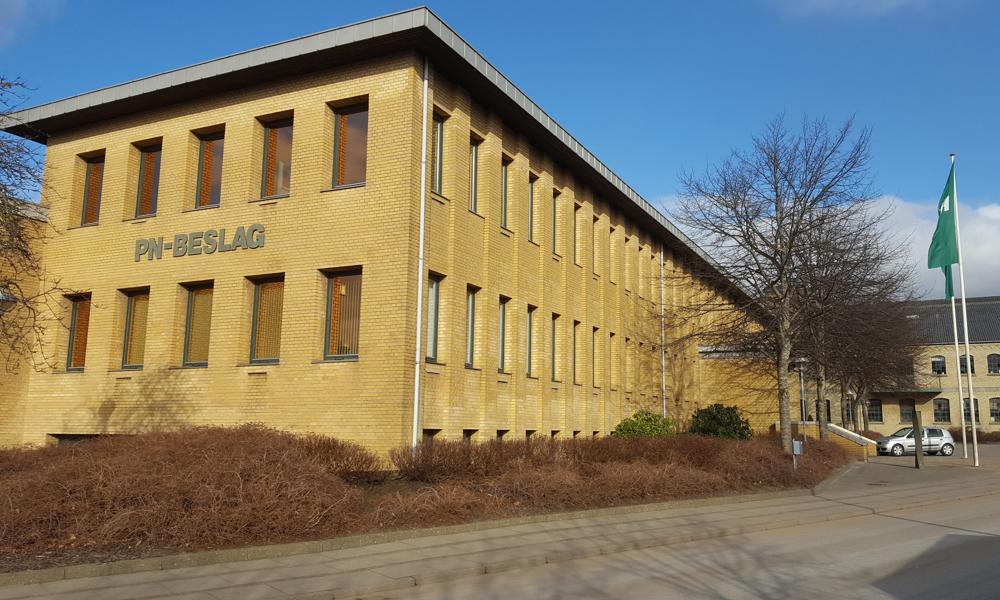 PN Beslags fabrik i Brønderslev. PN Beslags fabrik i Brønderslev.