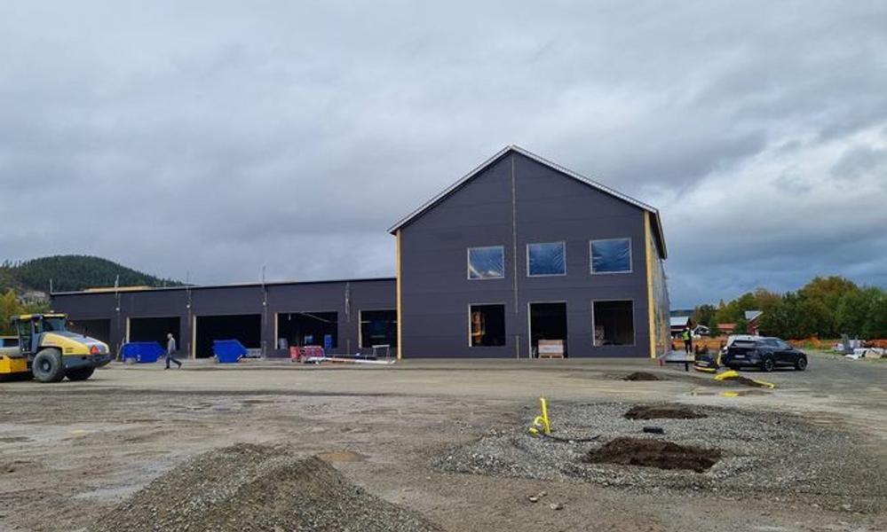 Coop Vemdalen under byggnation september 2023. Coop Vemdalen under byggnation september 2023.