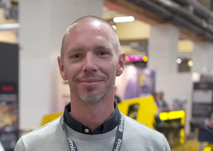 Daniel Gadmar, försäljningschef RF System. Daniel Gadmar, försäljningschef RF System.