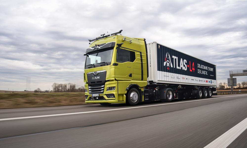 MAN TGX i ATLAS-L4-projektet. MAN TGX i ATLAS-L4-projektet.