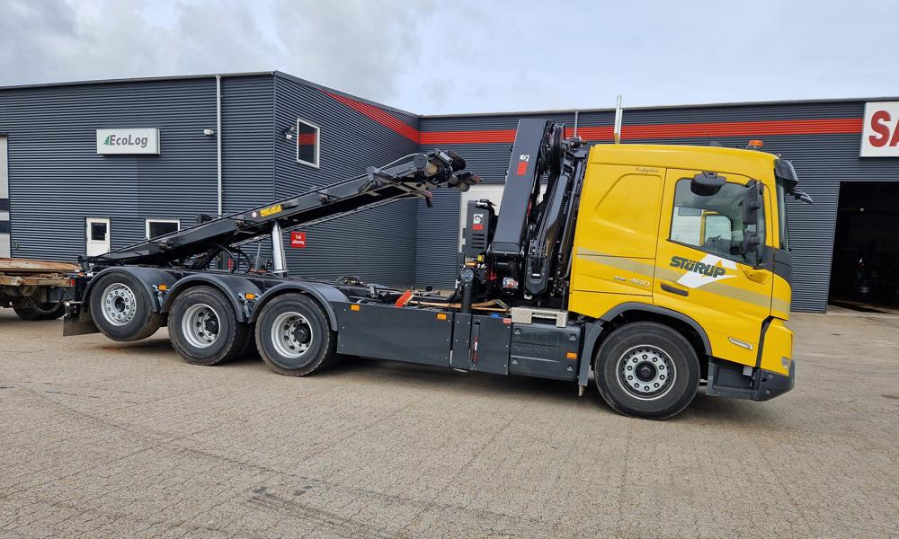 Volvo FMX 460 8x4 tridem til Stürup i Esbjerg. Volvo FMX 460 8x4 tridem til Stürup i Esbjerg.