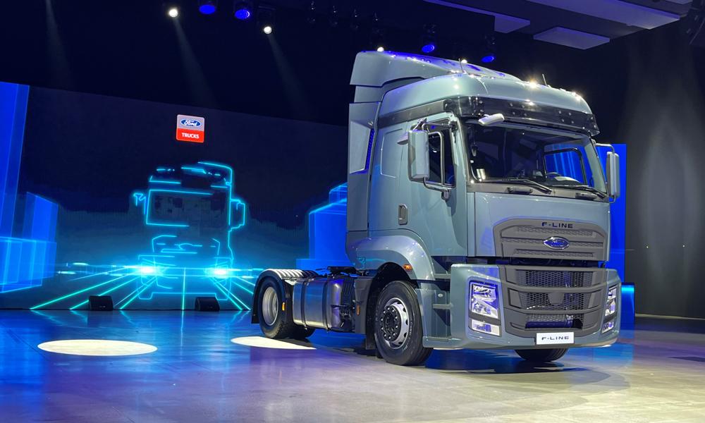 Ford F-Line blev lanceret ved et show i Antalya mandag 13. november. Ford F-Line blev lanceret ved et show i Antalya mandag 13. november.
