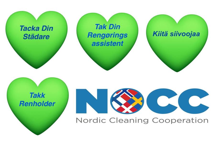 Nordic Cleaning Cooperations kamapnajsatsning för dagen.