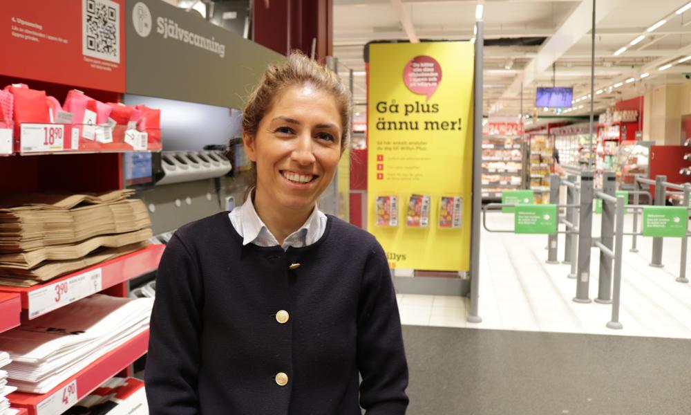 Shabnam Heidaripour, chef e-handel Willys. Shabnam Heidaripour, chef e-handel Willys.