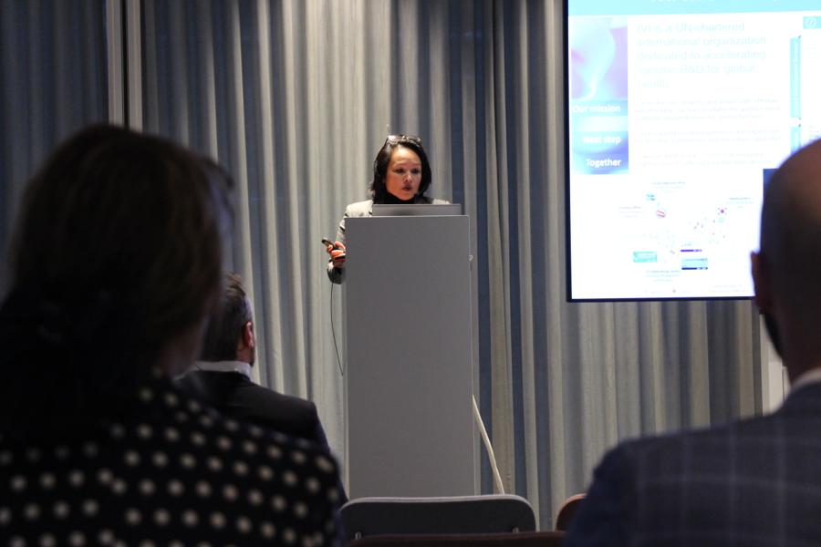 Last Thursday, Anh Wartel presented the activities of the International Vaccine Institute at the New Horizons in Biologics and Bioprocessing meeting. 