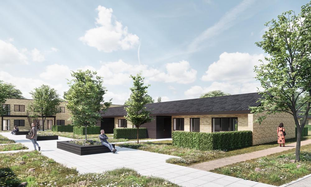 Bo Michelsen A/S har sammen med P+P Arkitekter og Drias vundet totalentreprisen med at opføre 39 nye almene boliger for AAB Varde i Nørre Nebel. Bo Michelsen A/S har sammen med P+P Arkitekter og Drias vundet totalentreprisen med at opføre 39 nye almene boliger for AAB Varde i Nørre Nebel.