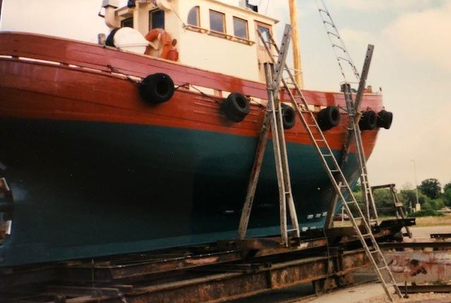 Bevaringsforeningen Lodsen 4 blev stiftet med formålet om at istandsætte skibet fra 1961. 