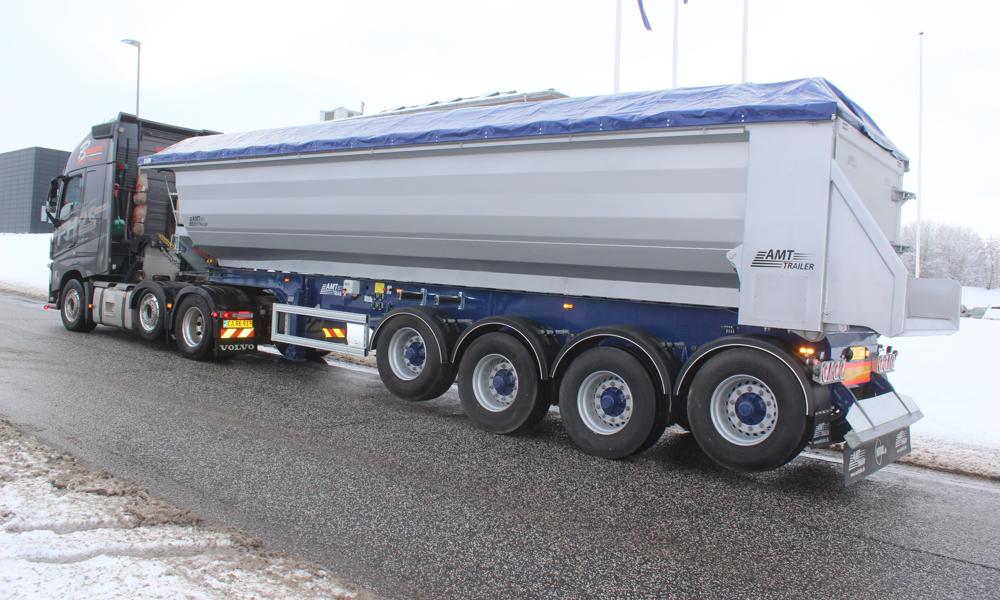 AMT THL400-tiptrailer til Brogaard i Holstebro AMT THL400-tiptrailer til Brogaard i Holstebro