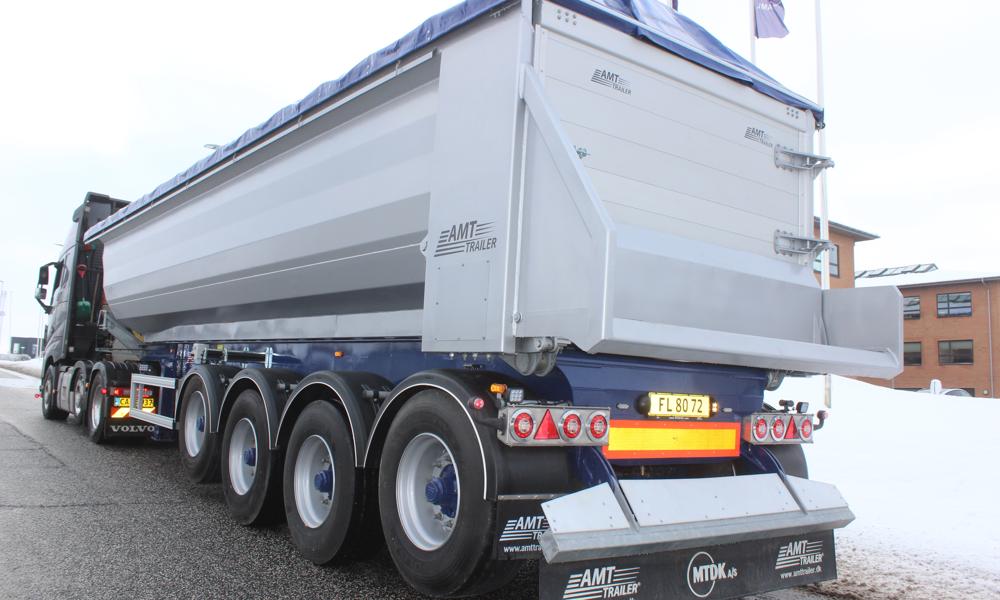 AMT THL400-tiptrailer til Brogaard i Holstebro AMT THL400-tiptrailer til Brogaard i Holstebro