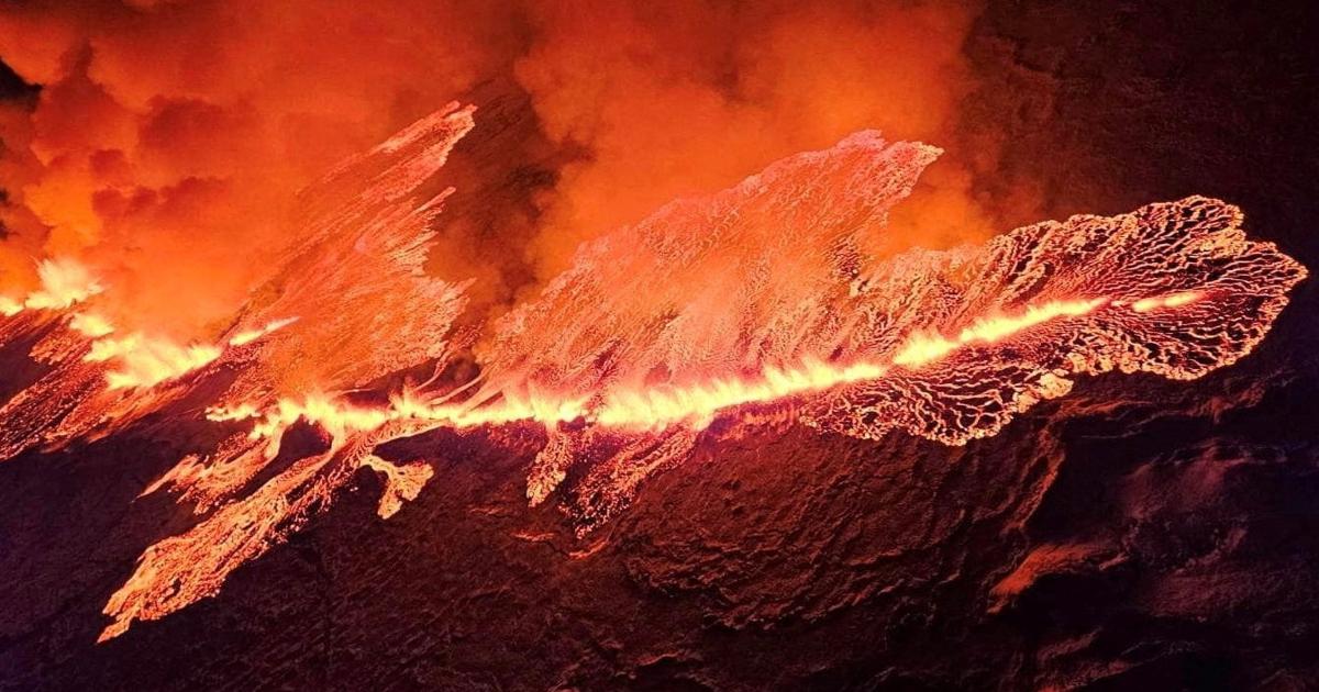 Vulkan Height Islandsk vulkan nord for Grindavik går i udbrud | Nordjyske.dk