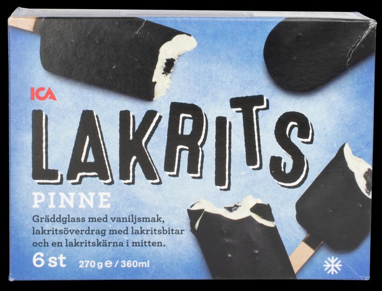 Ica – Lakritspinne är nominerad till anti-priset Årets matbluff 2023. Ica – Lakritspinne är nominerad till anti-priset Årets matbluff 2023.
